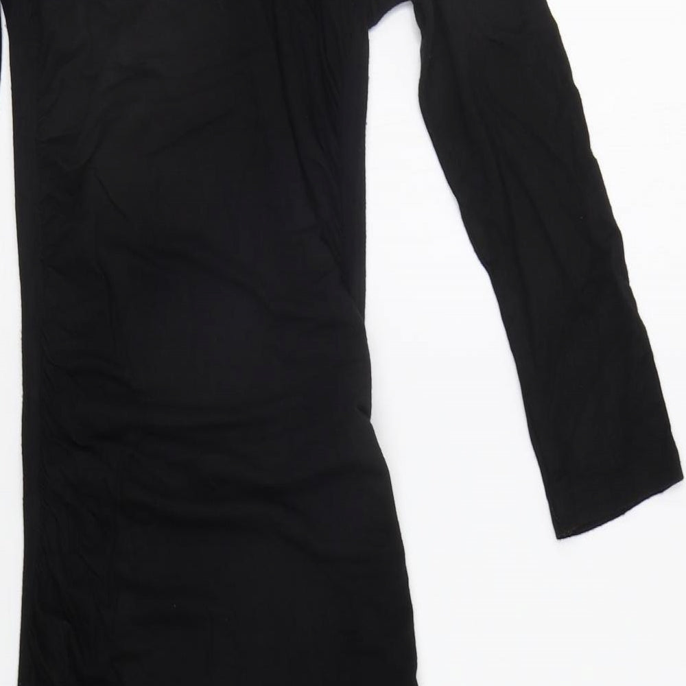 H&M Womens Black   A-Line  Size M