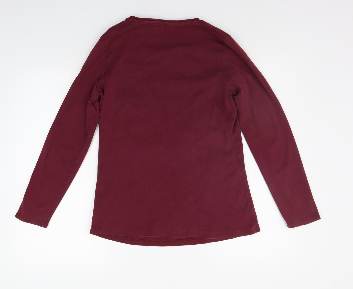 Marks and Spencer Womens Red   Basic T-Shirt Size 16