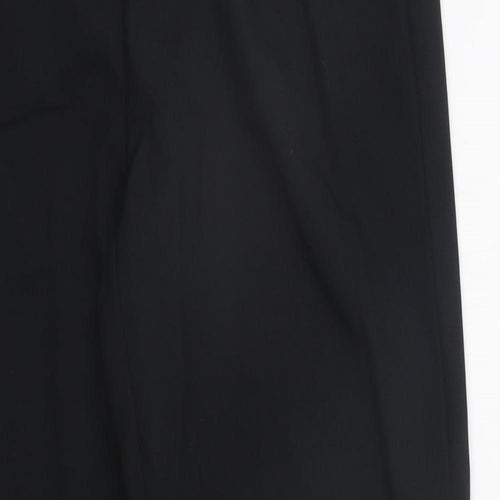 Marks and Spencer Womens Black   Trousers  Size 8 L26 in
