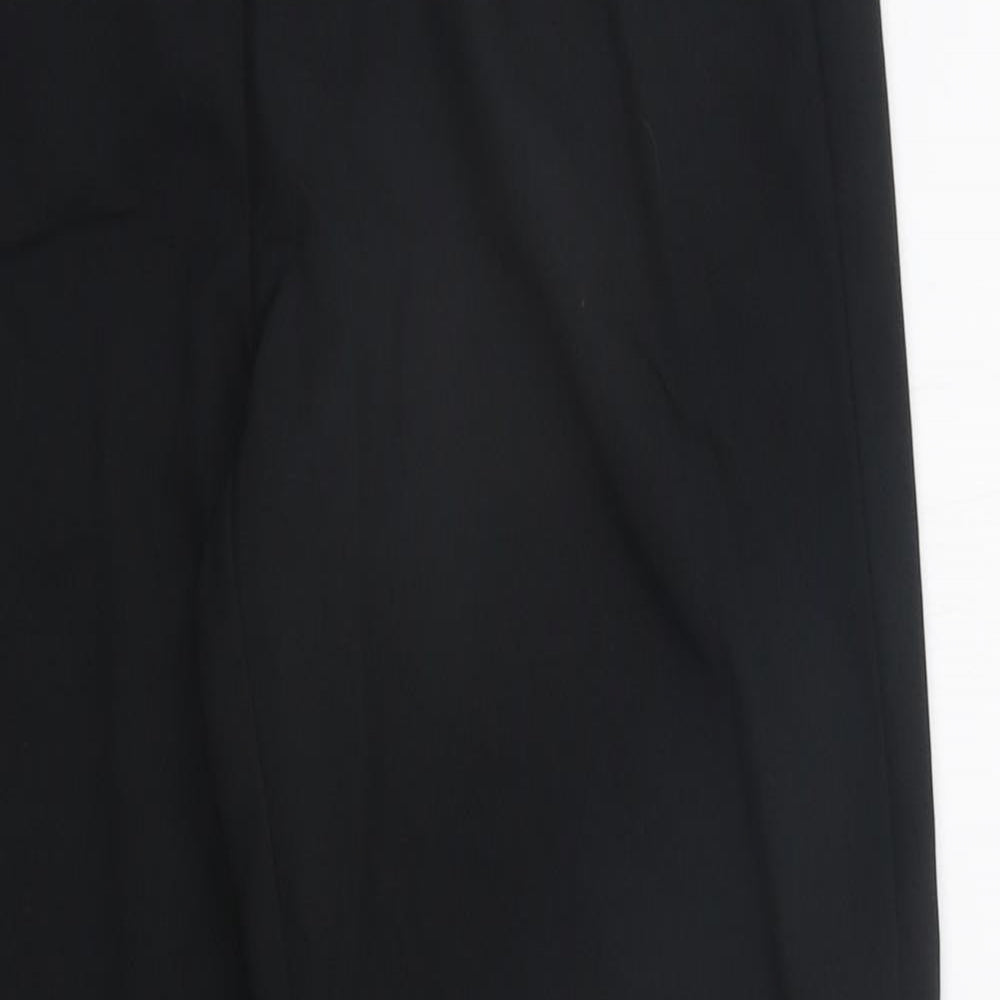 Marks and Spencer Womens Black   Trousers  Size 8 L26 in