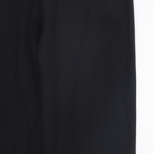 Marks and Spencer Womens Black   Trousers  Size 8 L26 in