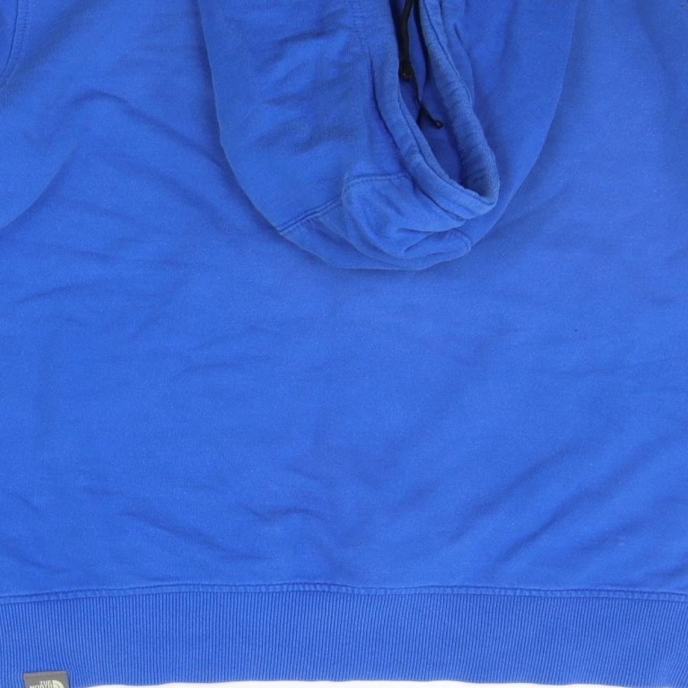 The North Face Mens Blue   Pullover Hoodie Size M
