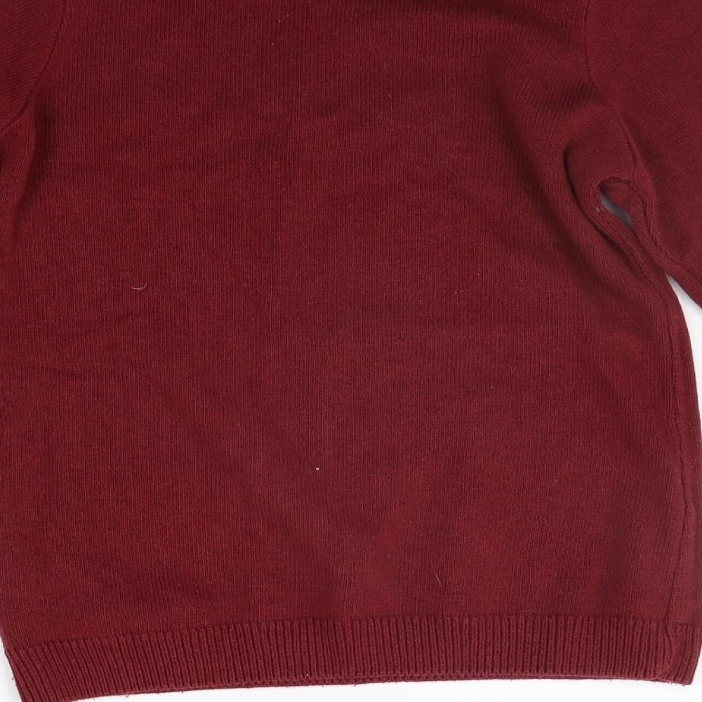 Topman Mens Red   Pullover Jumper Size XS
