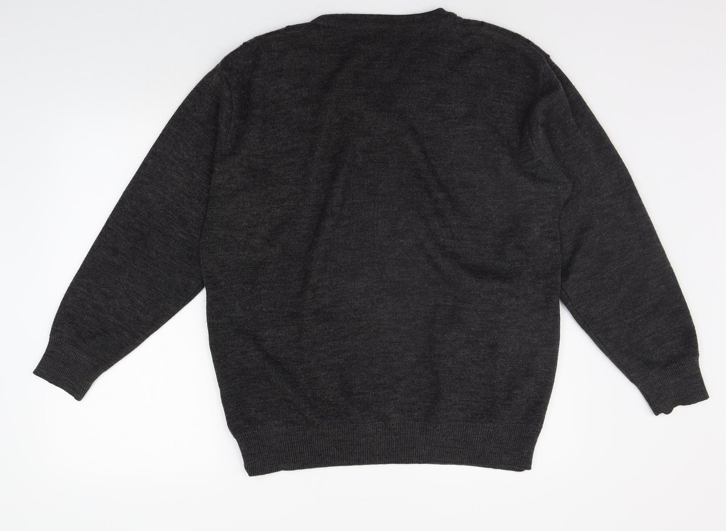 Y&J London Mens Grey   Pullover Jumper Size L