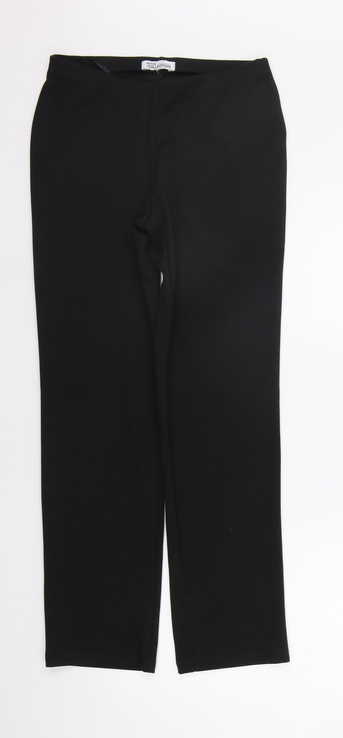Debenhams Womens Black   Trousers  Size 8 L28 in