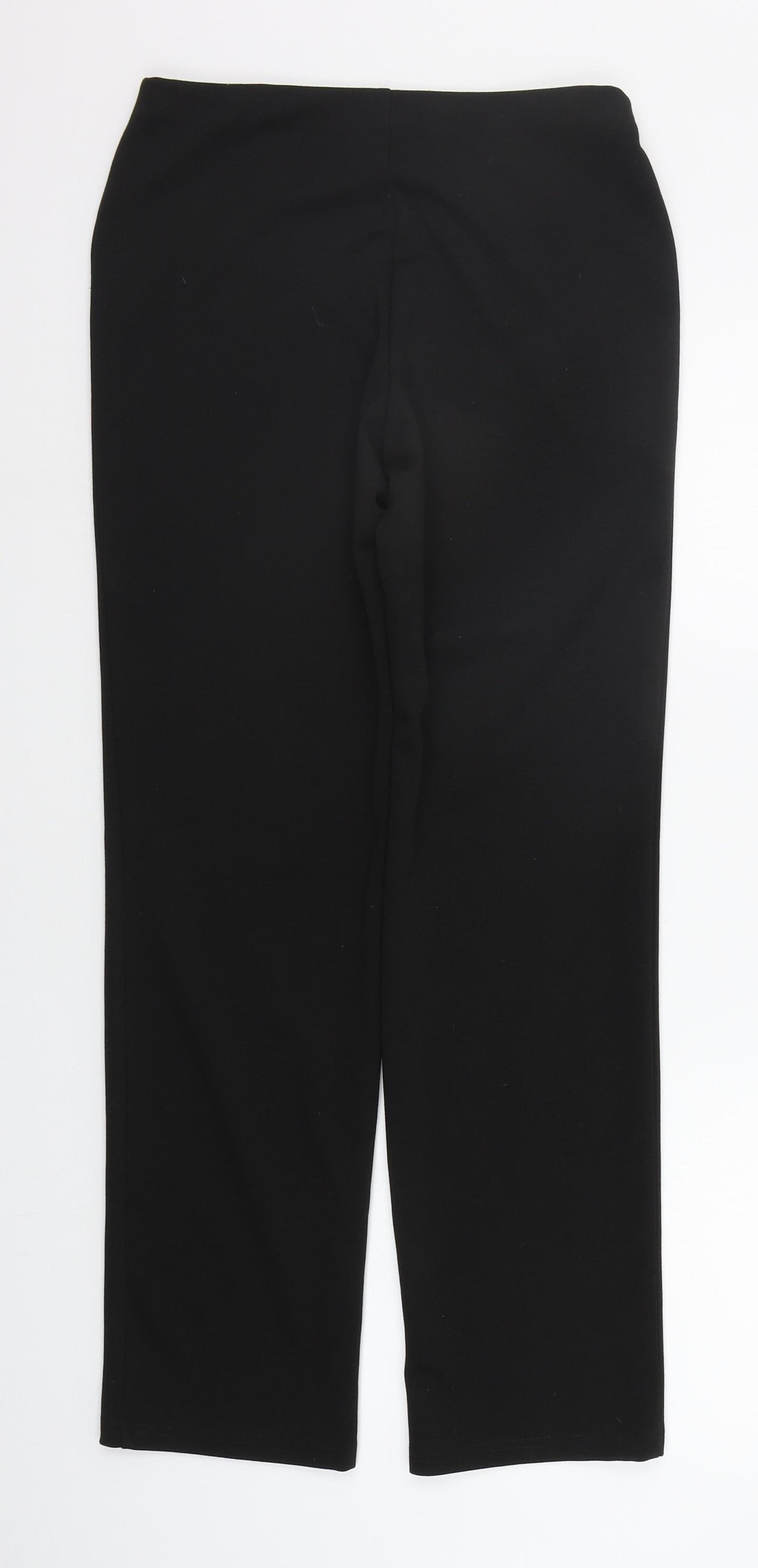 Debenhams Womens Black   Trousers  Size 8 L28 in