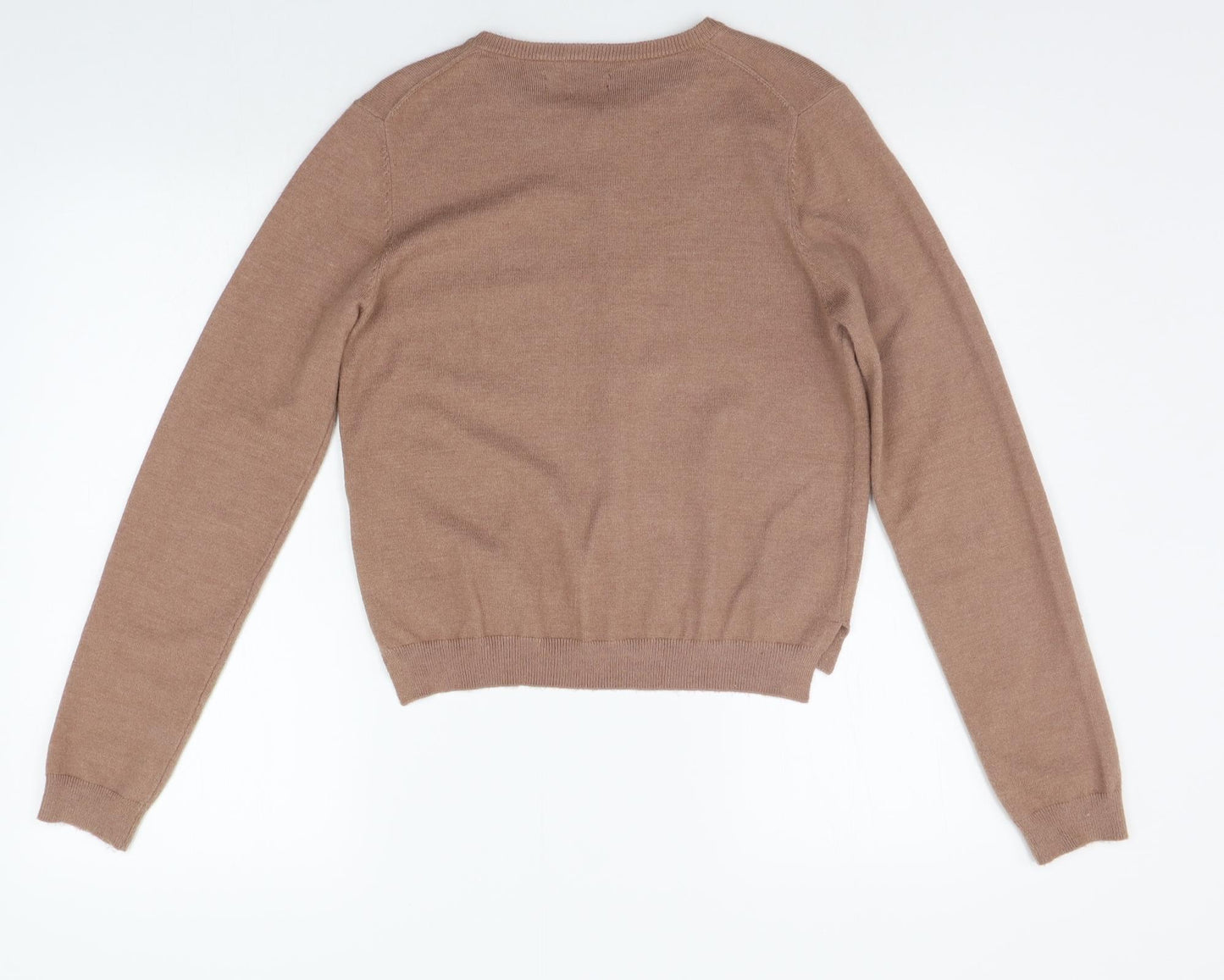 Zara Womens Brown   Cardigan Jumper Size M