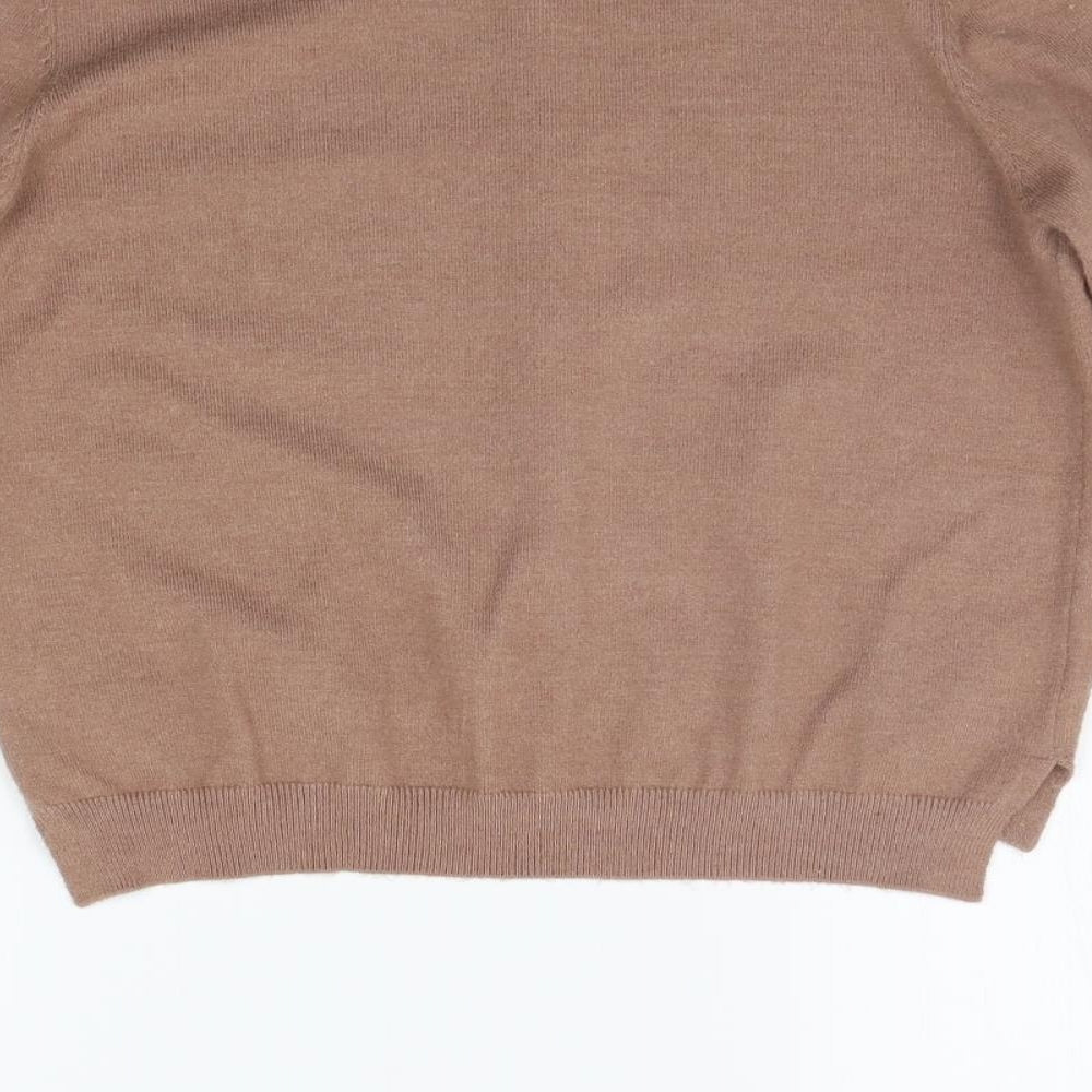Zara Womens Brown   Cardigan Jumper Size M
