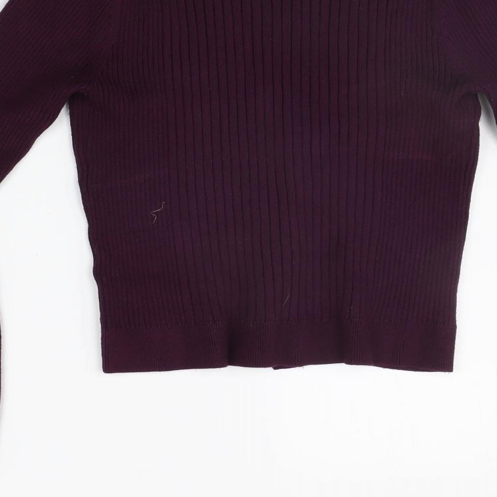 Karen Millen Womens Purple   Pullover Jumper Size M