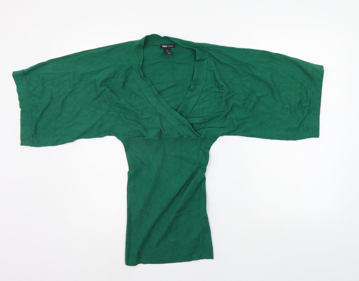 H&M Womens Green   Pullover Jumper Size S
