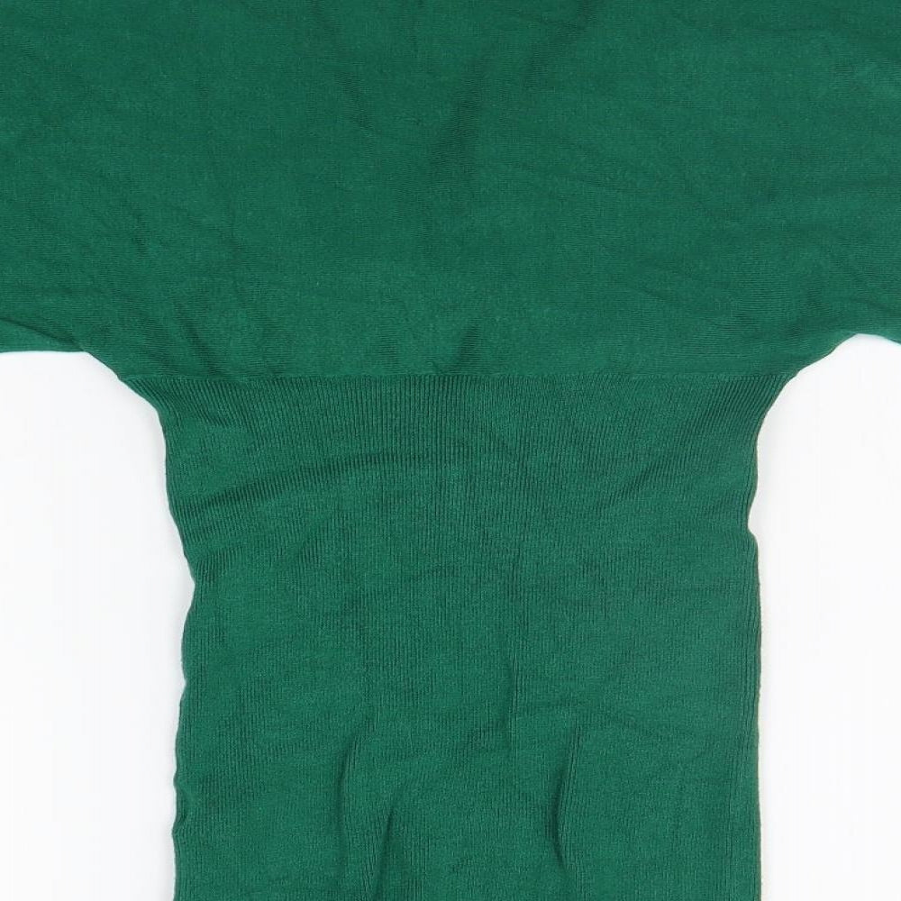 H&M Womens Green   Pullover Jumper Size S