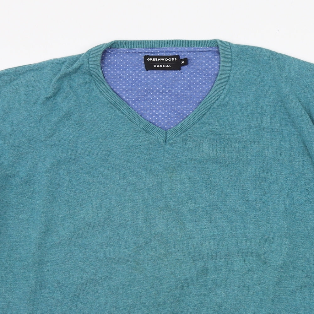 George Mens Blue   Pullover Sweatshirt Size XL