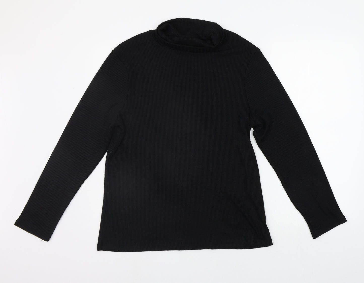 Nutmeg Womens Black   Pullover Jumper Size 18
