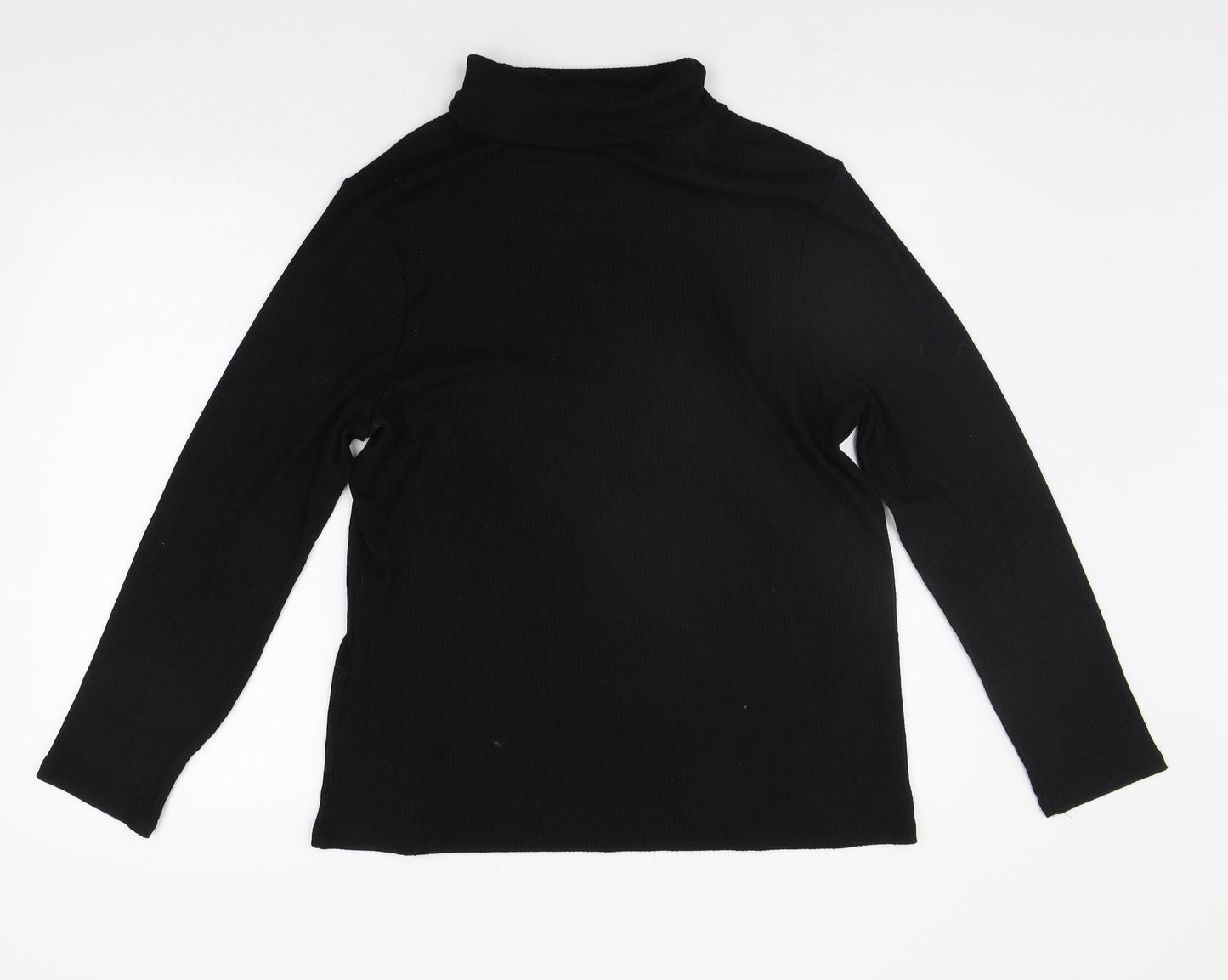 Nutmeg Womens Black   Pullover Jumper Size 18