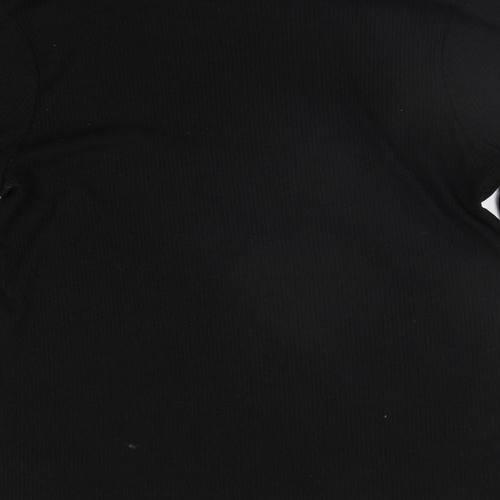 Nutmeg Womens Black   Pullover Jumper Size 18