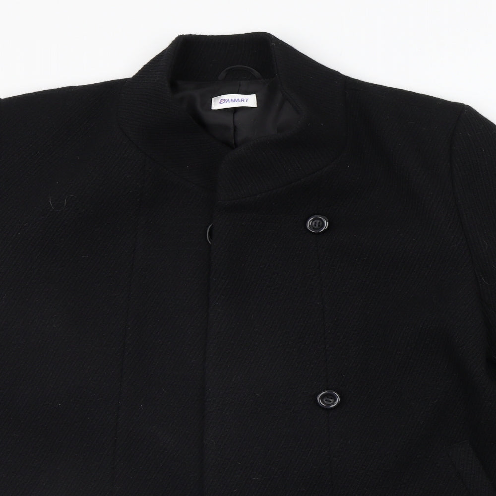 Damart Womens Black   Jacket Coat Size 16