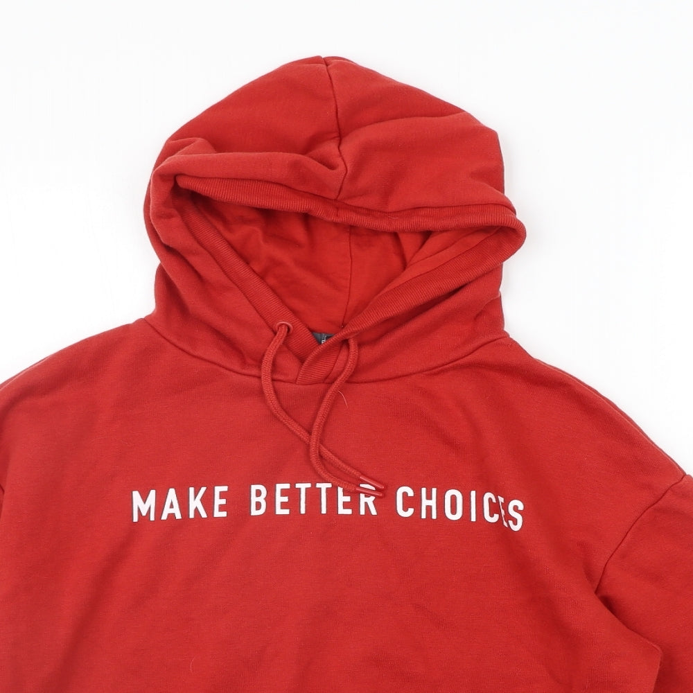 Primark Womens Red   Pullover Jumper Size S