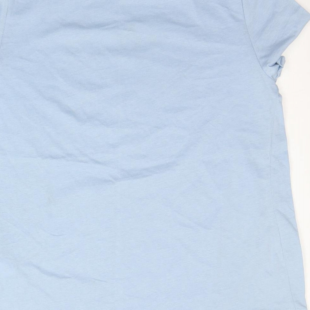 New Look Womens Blue   Basic T-Shirt Size 12