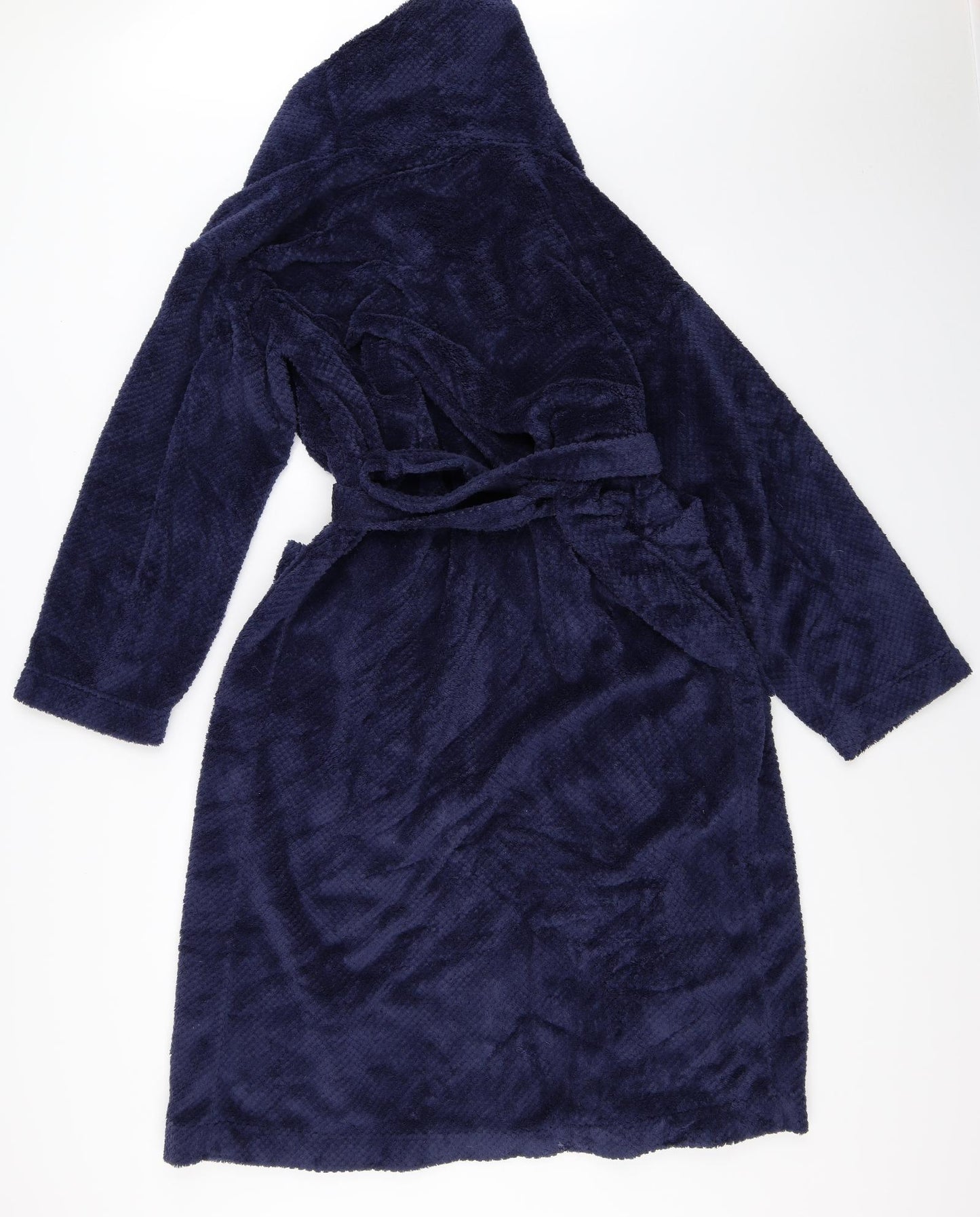 Marks and Spencer Womens Blue Solid  Top Robe Size 12