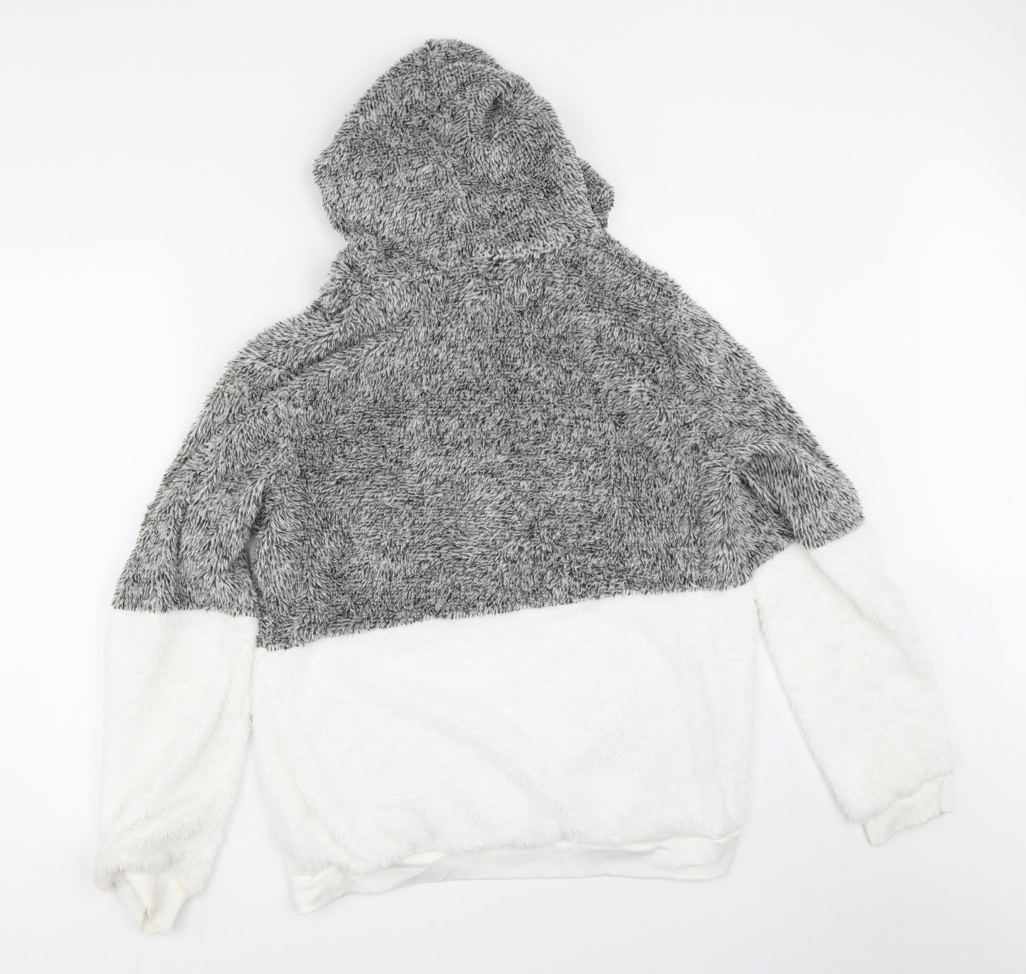 Preworn Womens Grey   Pullover Hoodie Size L