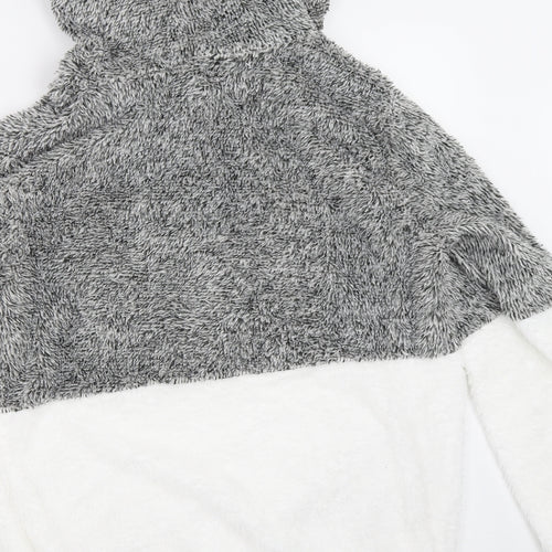 Preworn Womens Grey   Pullover Hoodie Size L