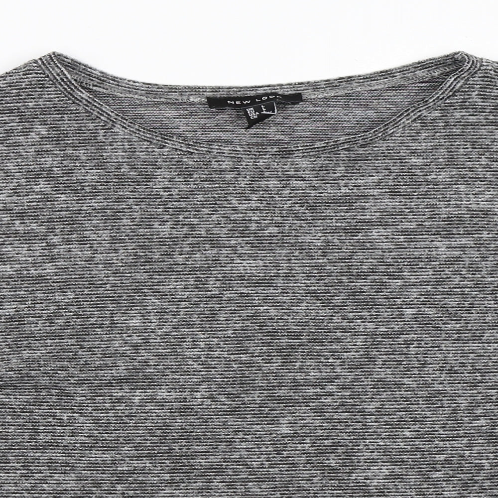 New Look Womens Grey   Pullover Jumper Size L
