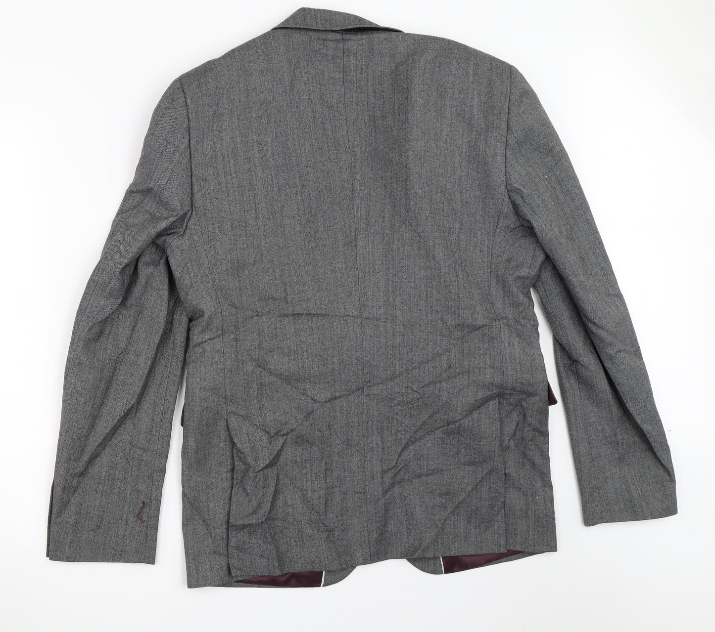 Burton Mens Grey   Jacket Blazer Size 40