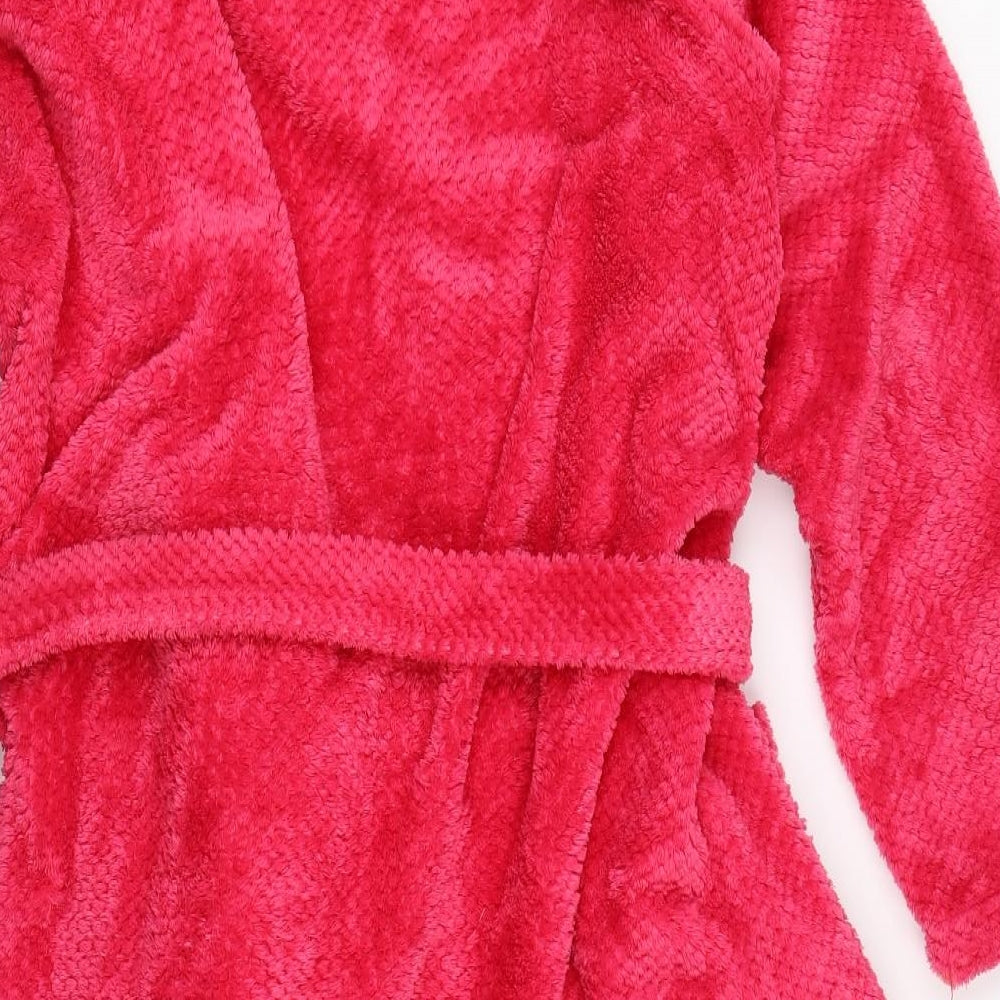 NEXT Womens Pink Solid  Top Robe Size L