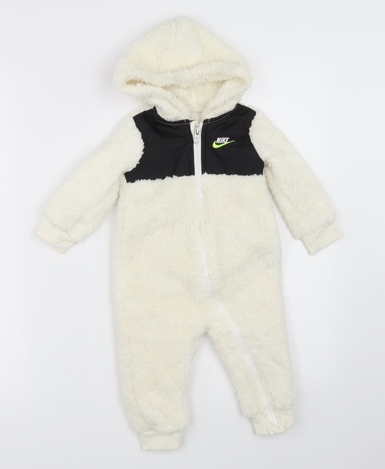 Nike Boys Ivory   Basic Coat Snowsuit Size 12 Months