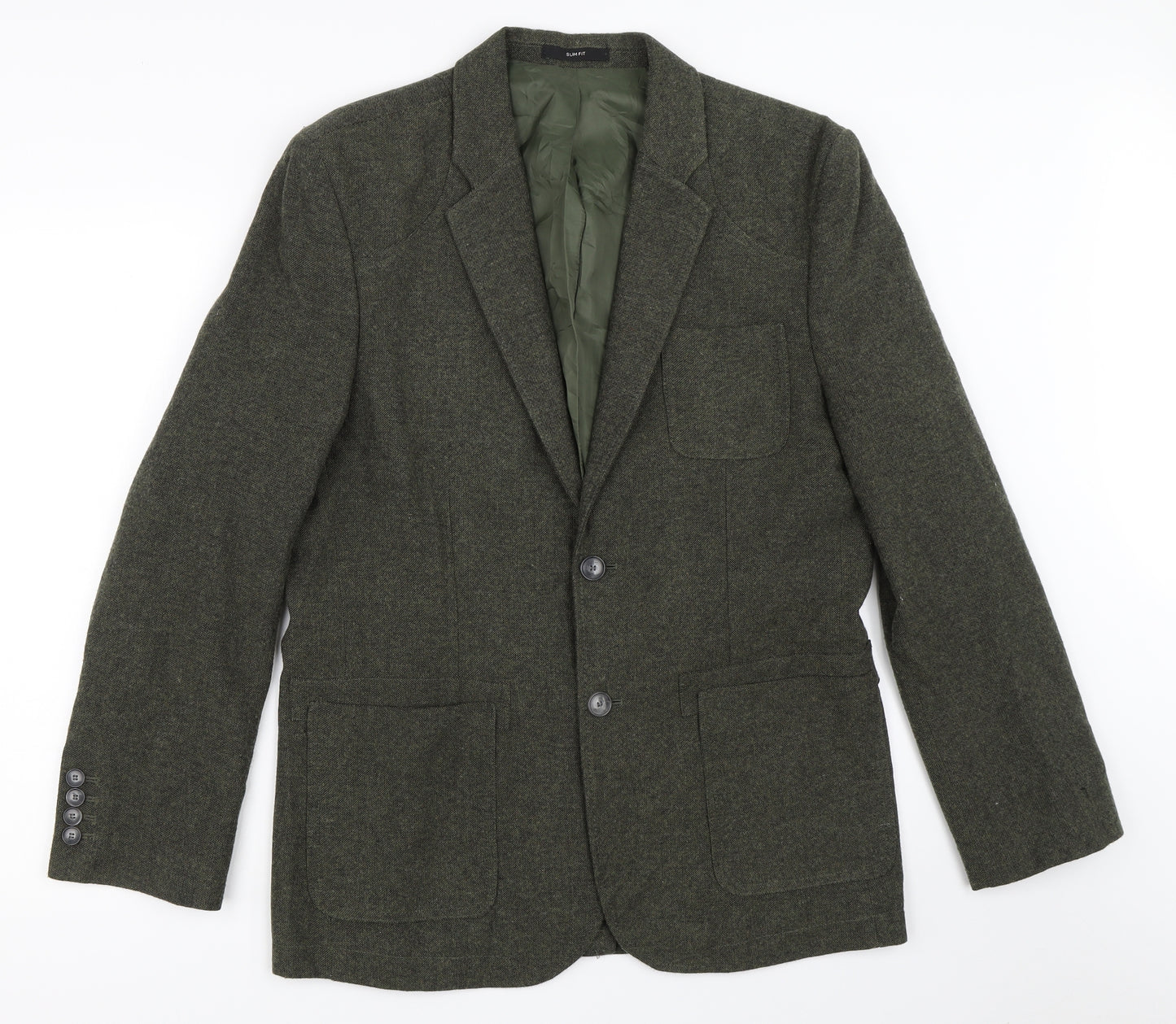 Cedar Wood State Mens Green   Jacket Blazer Size M