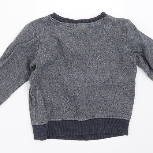 NEXT Boys Blue   Pullover Sweatshirt Size 2-3 Years
