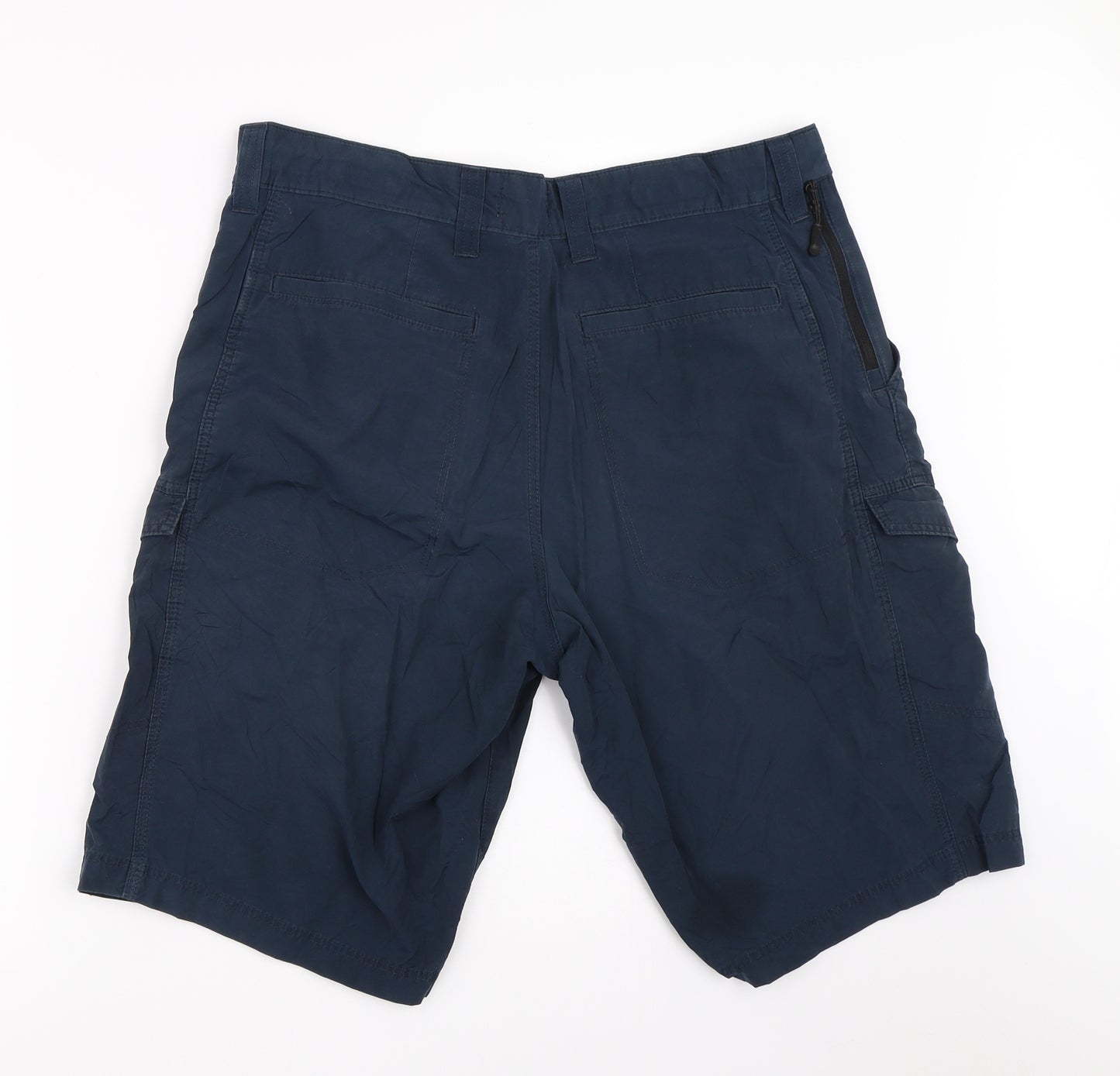 Marks and Spencer Mens Blue   Cargo Shorts Size 34 in