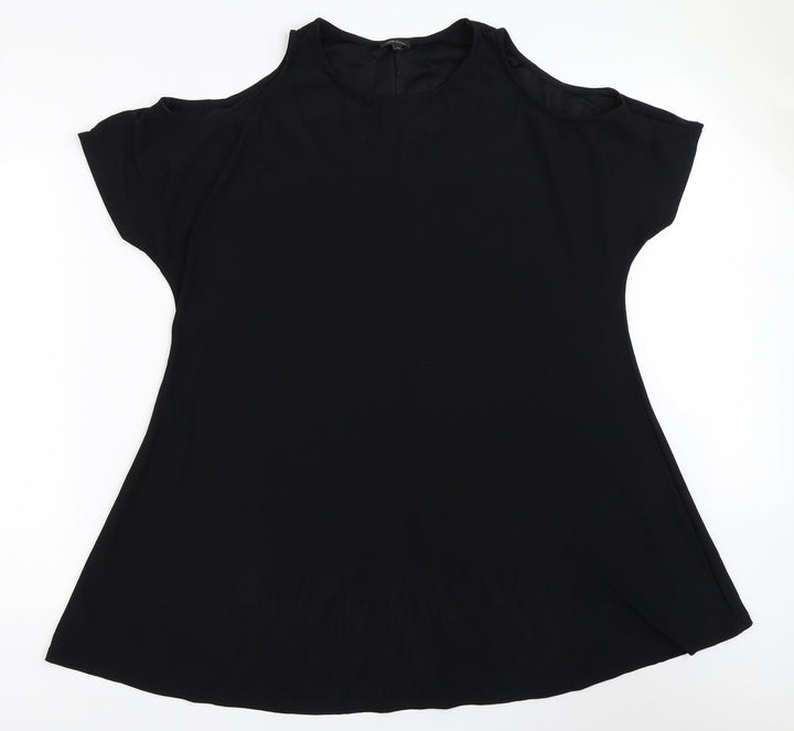 River Island Womens Black   T-Shirt Dress  Size 12