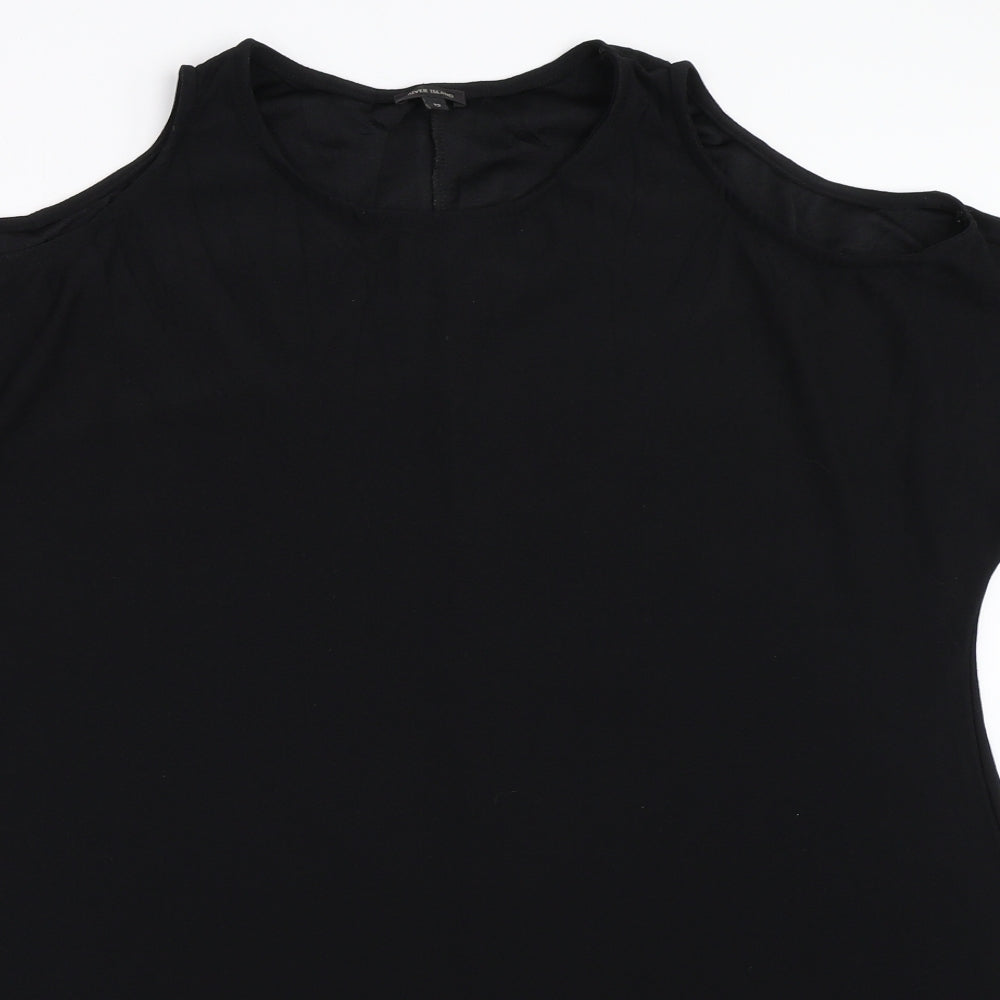River Island Womens Black   T-Shirt Dress  Size 12