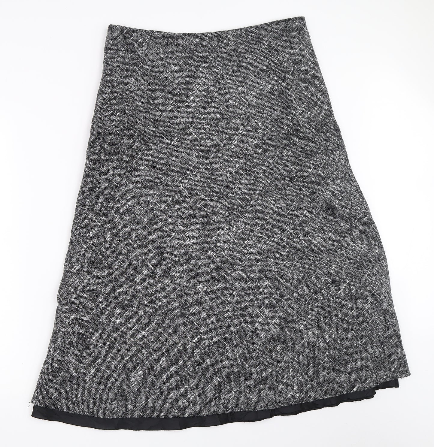 Marks and Spencer Womens Black   Flare Skirt Size 14