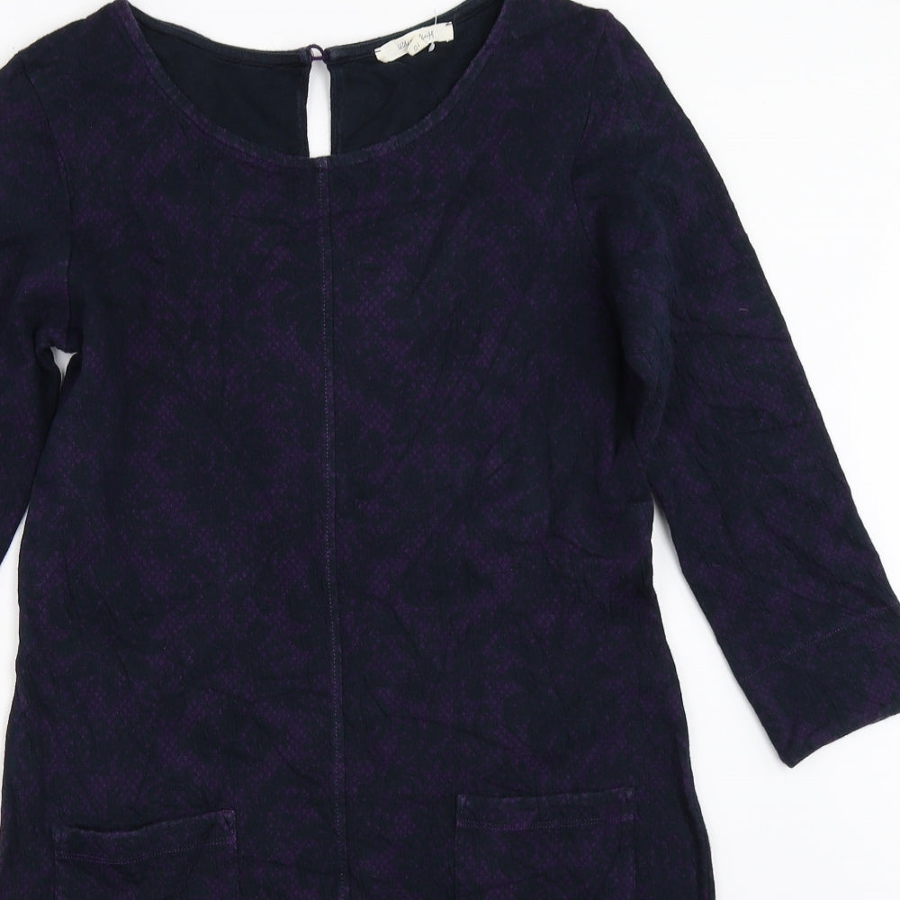 White Stuff Womens Purple   Shift  Size 10