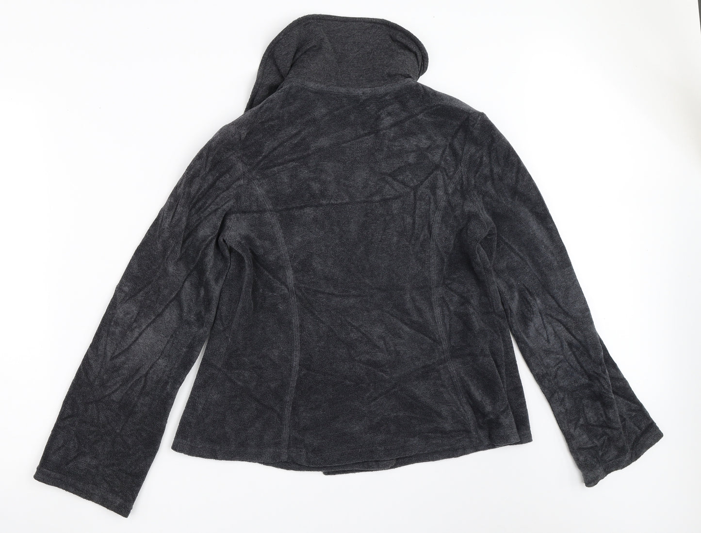 Per Una Womens Grey  Fleece Jacket  Size S