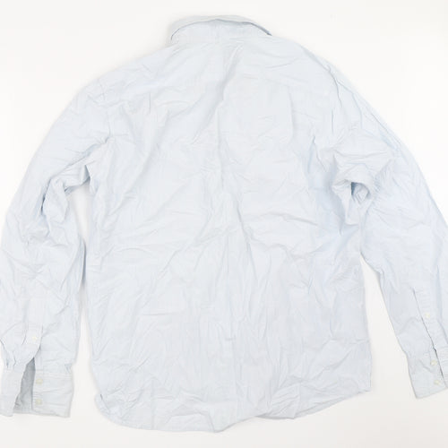 H&M Mens Blue    Button-Up Size M