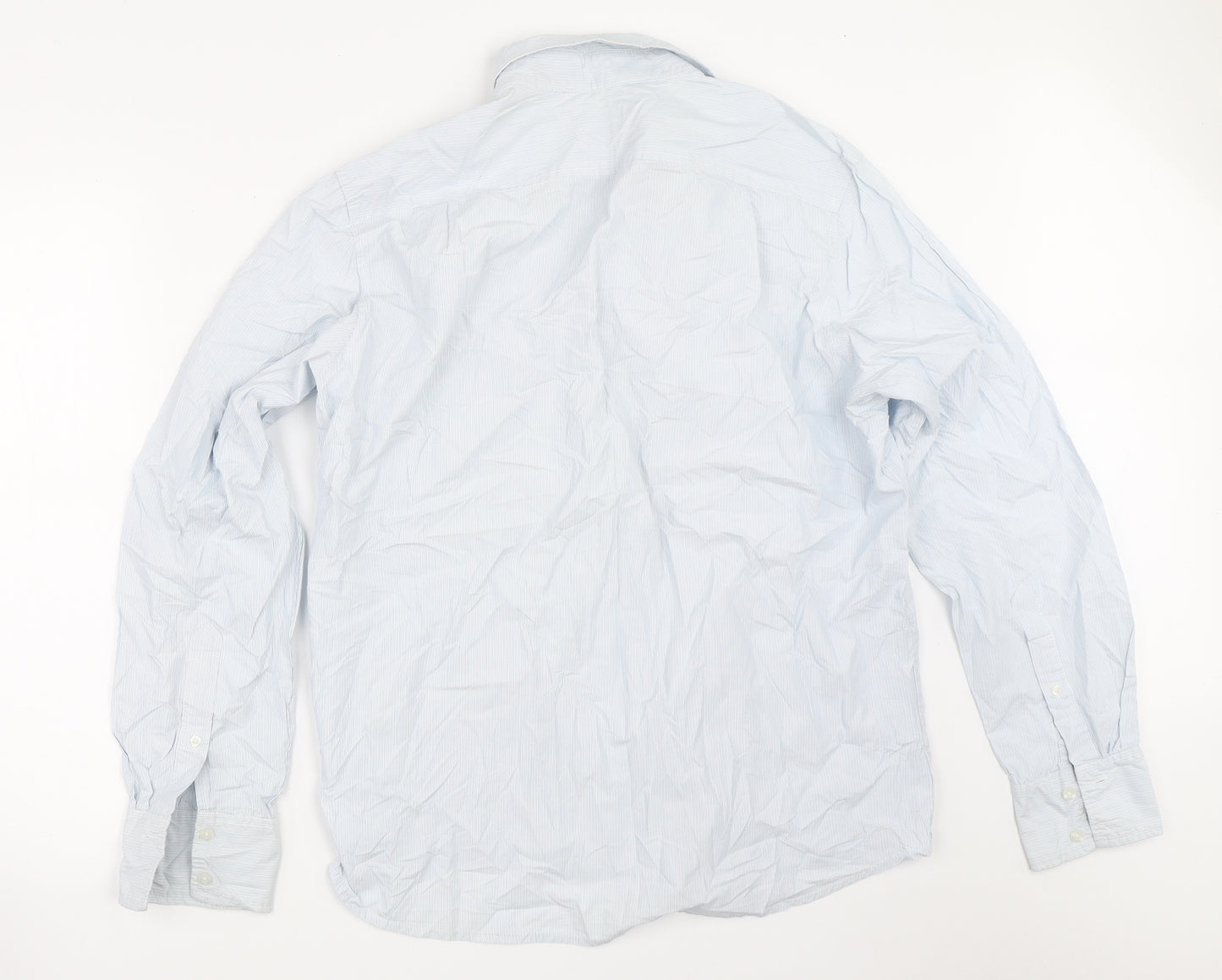 H&M Mens Blue    Button-Up Size M