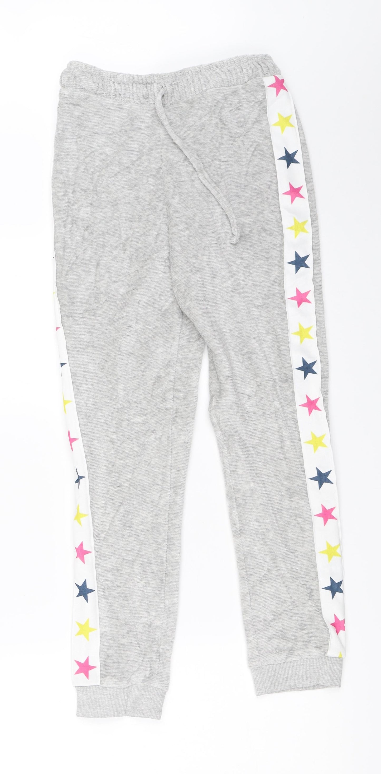 Marks and Spencer Girls Grey   Jogger Trousers Size 10-11 Years
