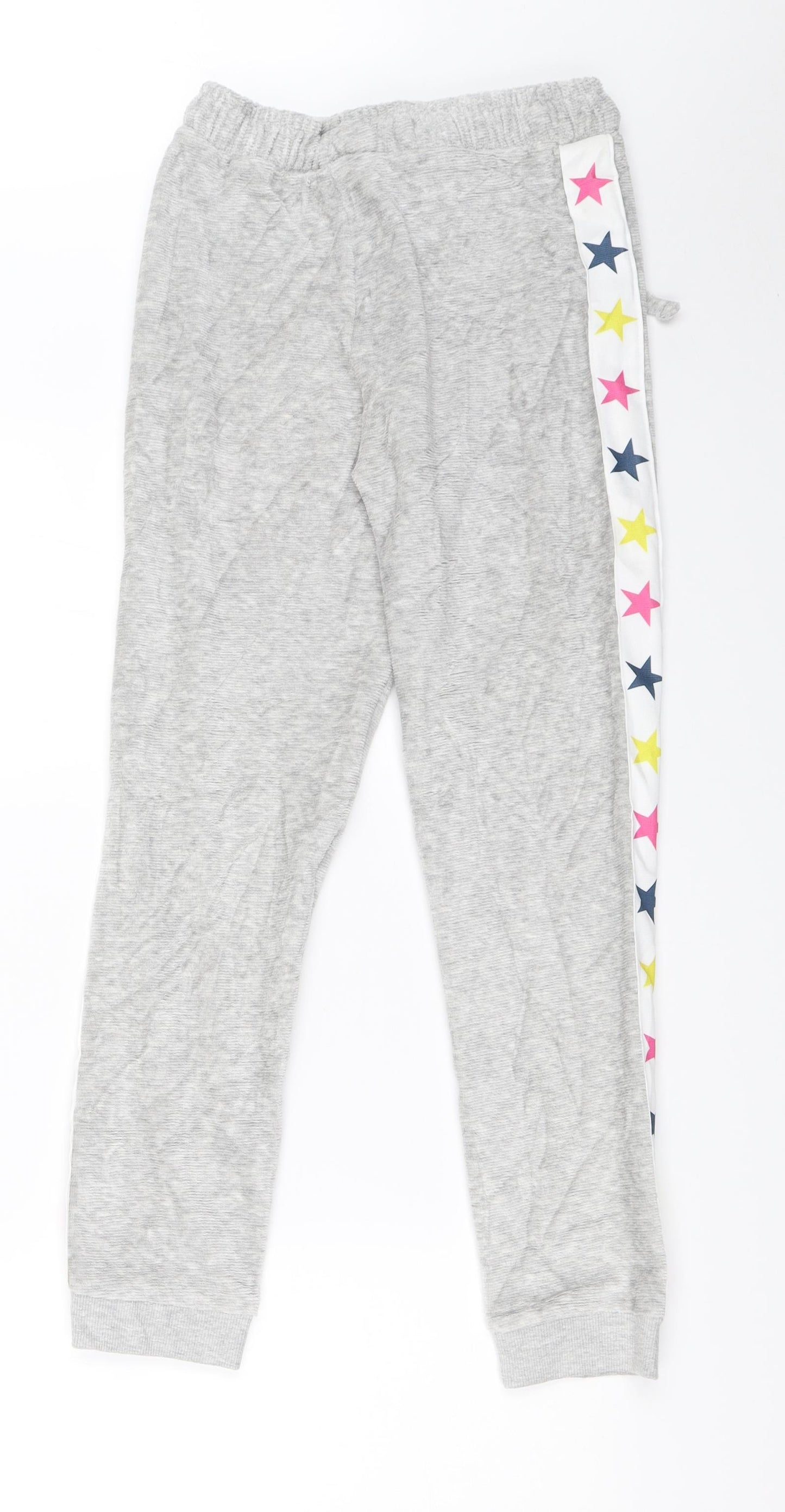 Marks and Spencer Girls Grey   Jogger Trousers Size 10-11 Years
