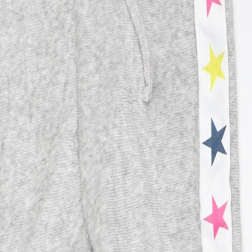 Marks and Spencer Girls Grey   Jogger Trousers Size 10-11 Years