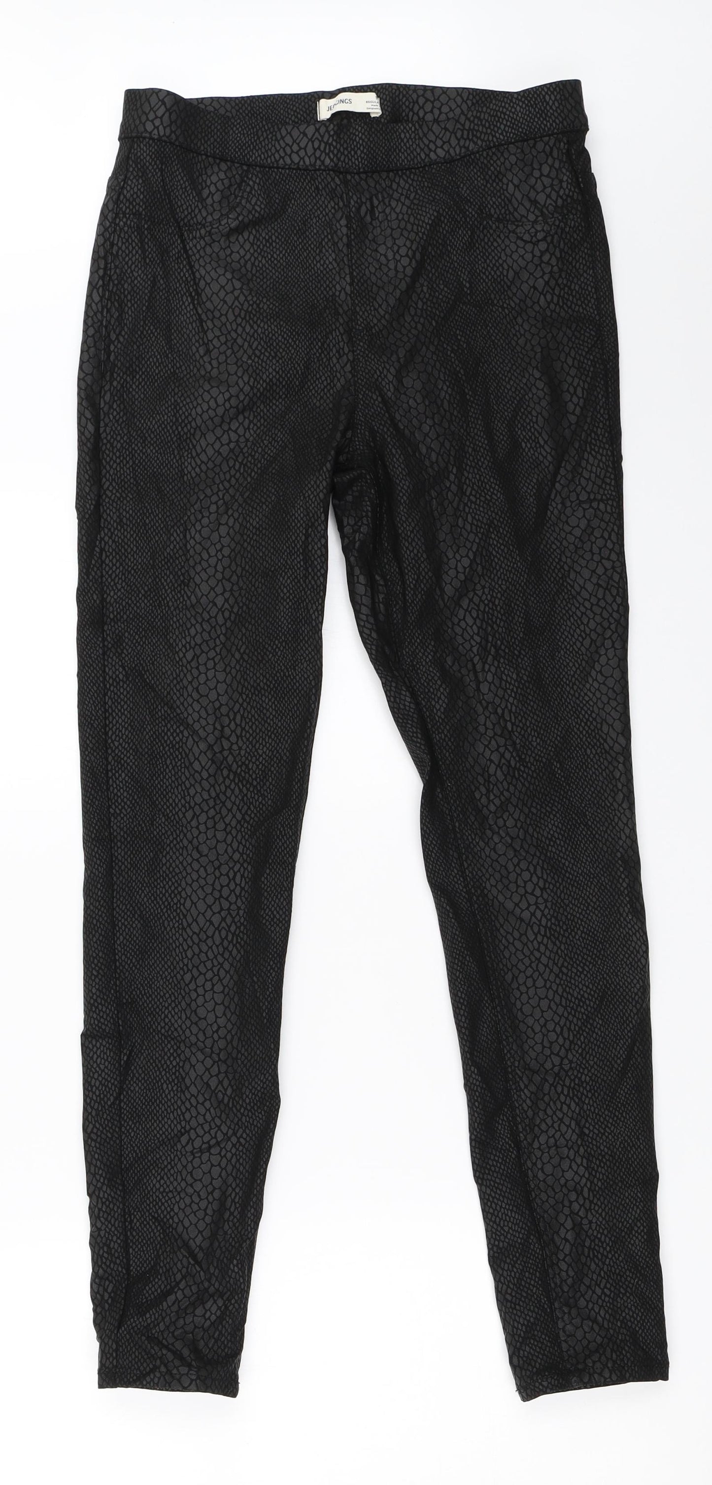 Marks and Spencer Womens Black   Jegging Trousers Size 12 L28 in