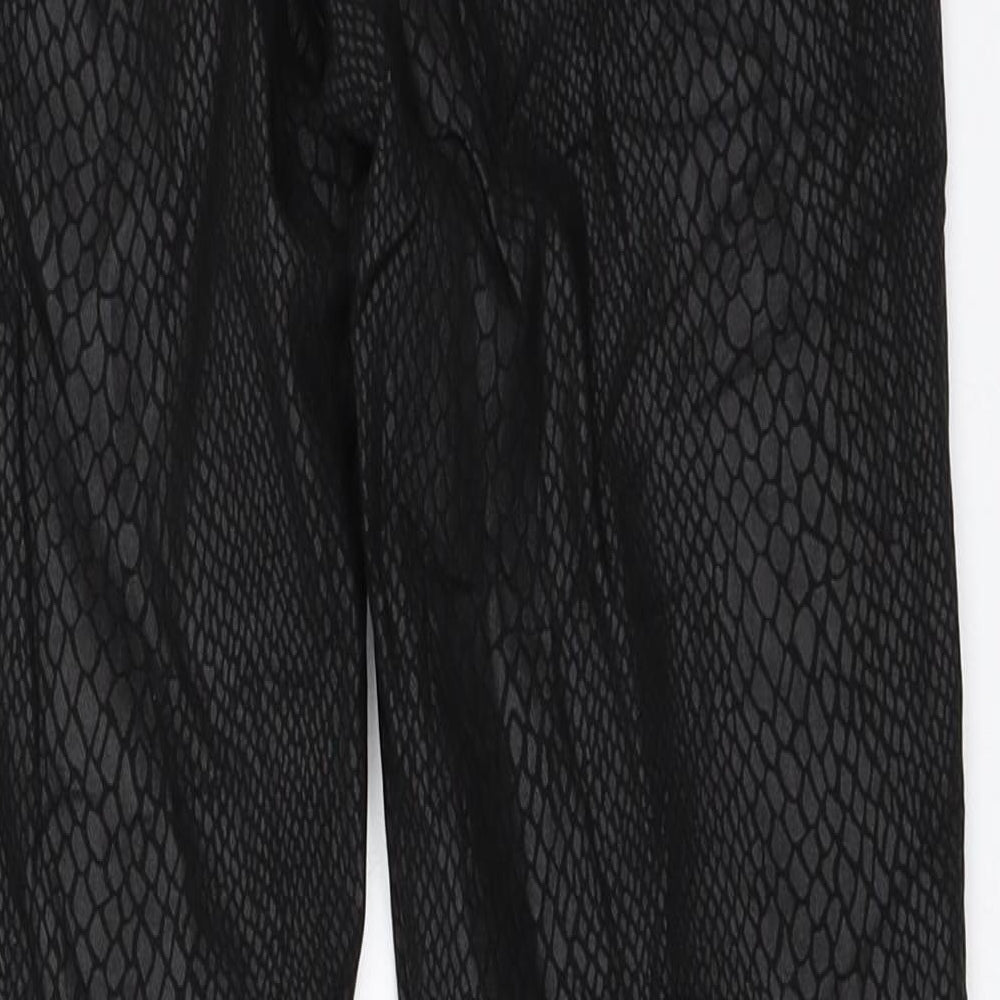 Marks and Spencer Womens Black   Jegging Trousers Size 12 L28 in