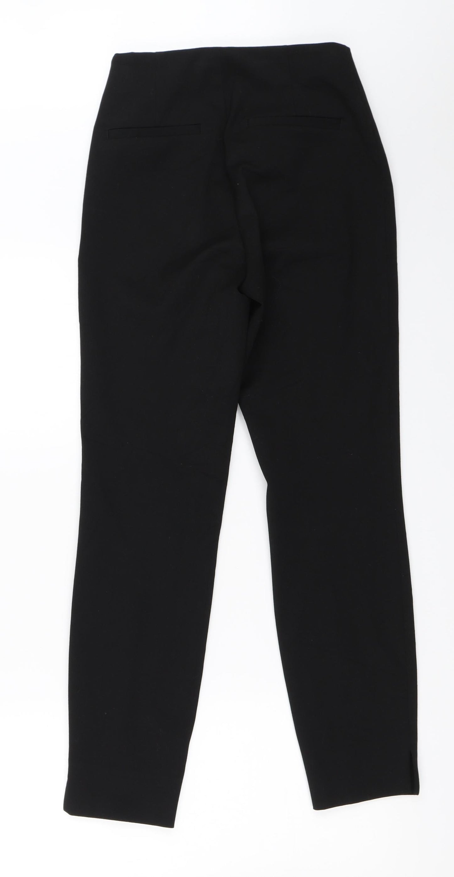 H&M Womens Black   Capri Trousers Size 6 L27 in