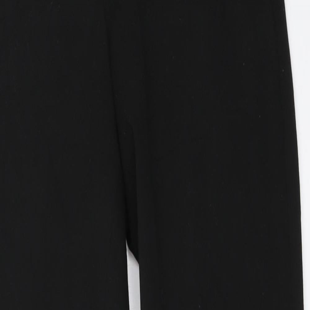 H&M Womens Black   Capri Trousers Size 6 L27 in