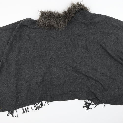 NEXT Womens Grey   Cape Jumper One Size