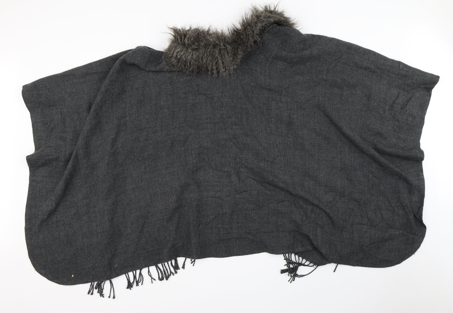 NEXT Womens Grey   Cape Jumper One Size