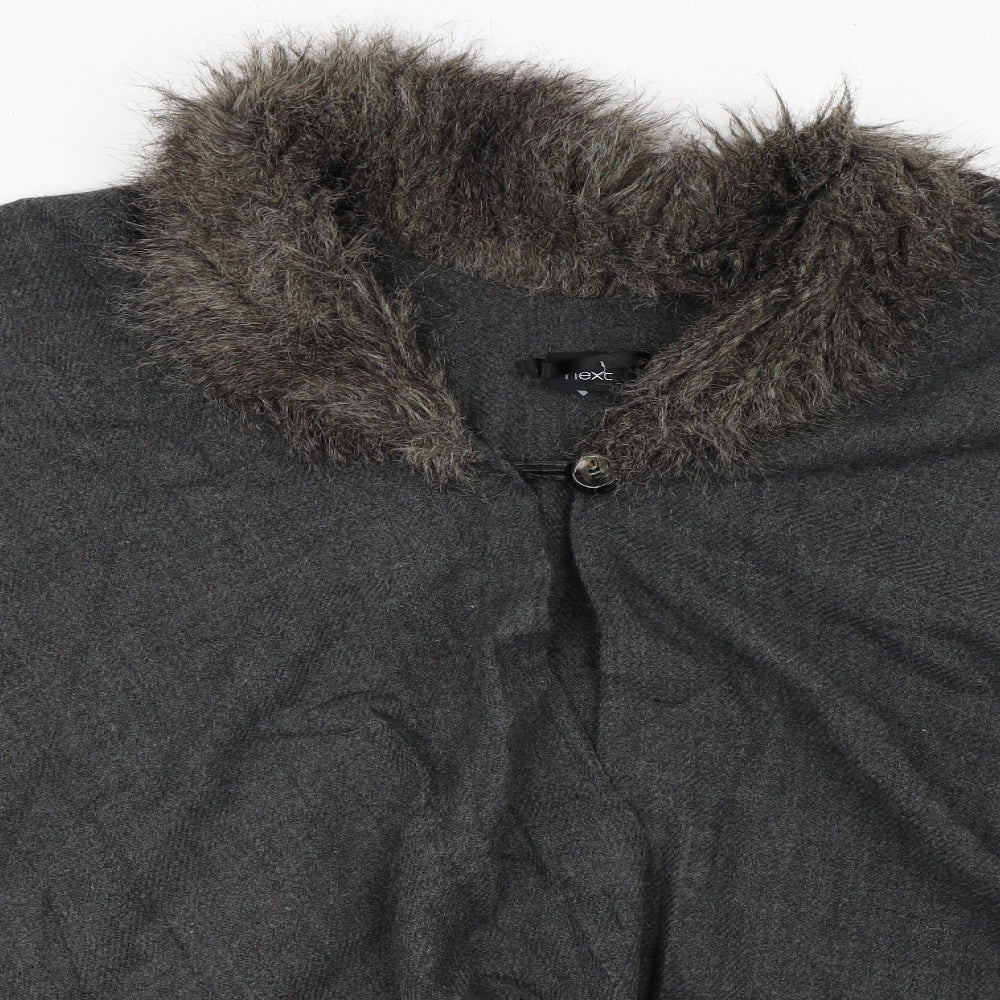 NEXT Womens Grey   Cape Jumper One Size