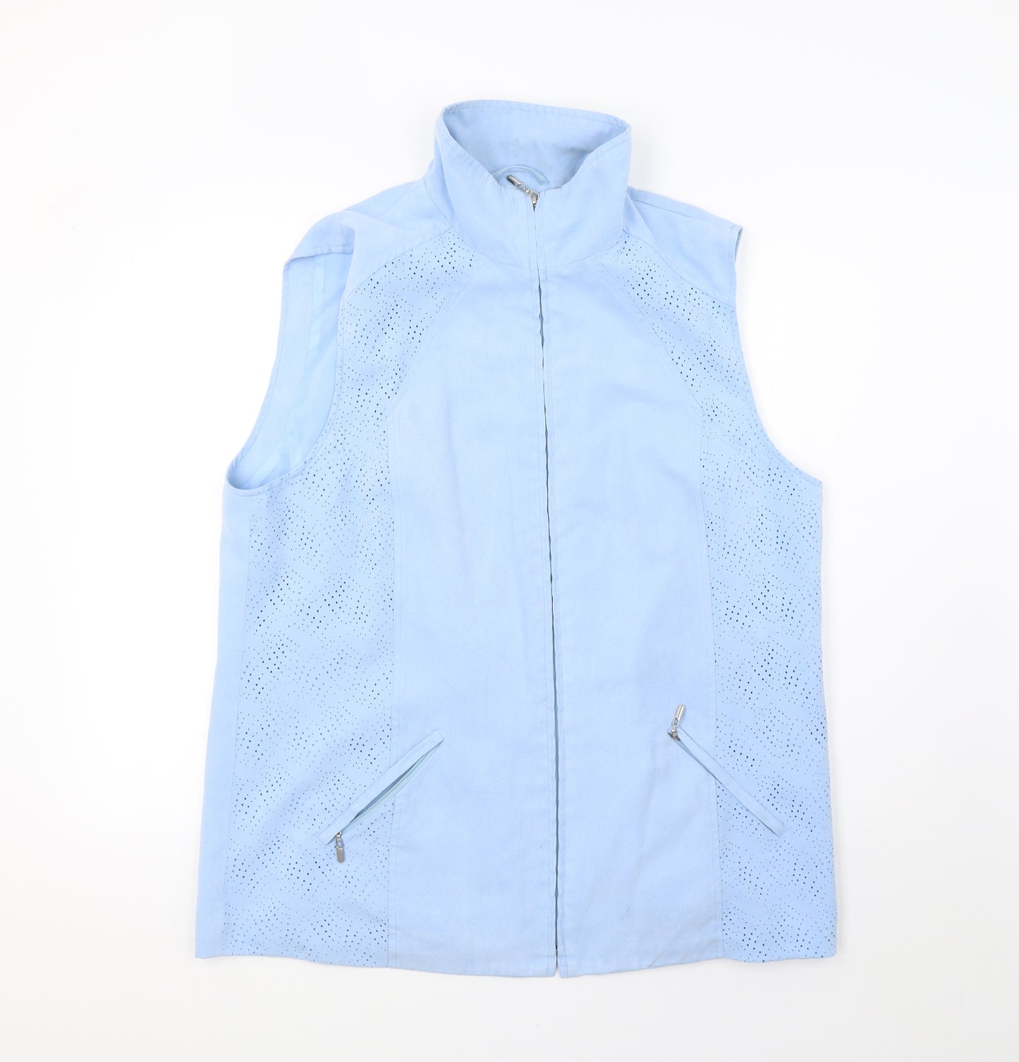 Preworn Womens Blue   Gilet Jacket Size 18